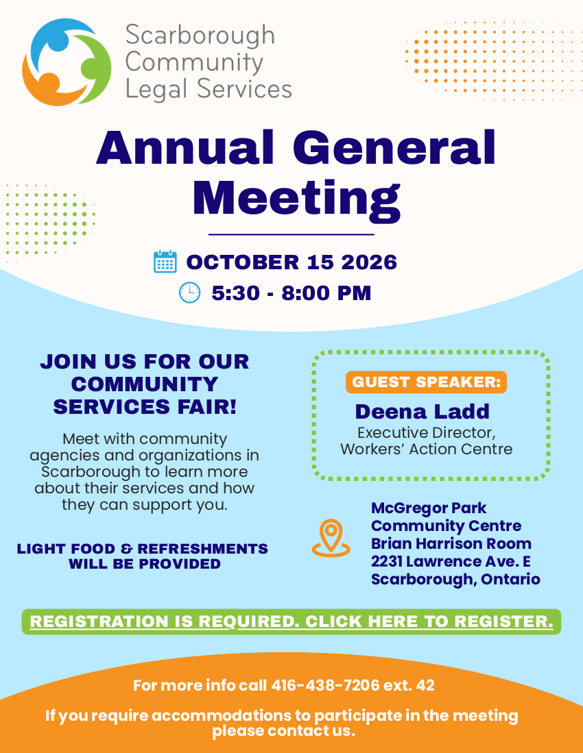 AGM 2026 Flyer